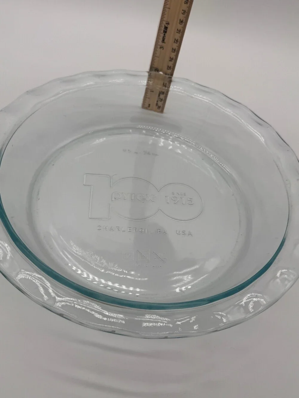 Pyrex 100th-Anniversary Pie Plate 9.5